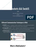 Websockets && Sockjs: Ahmedur Rahman Shovon Codalo