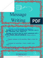Composition - Message Writing