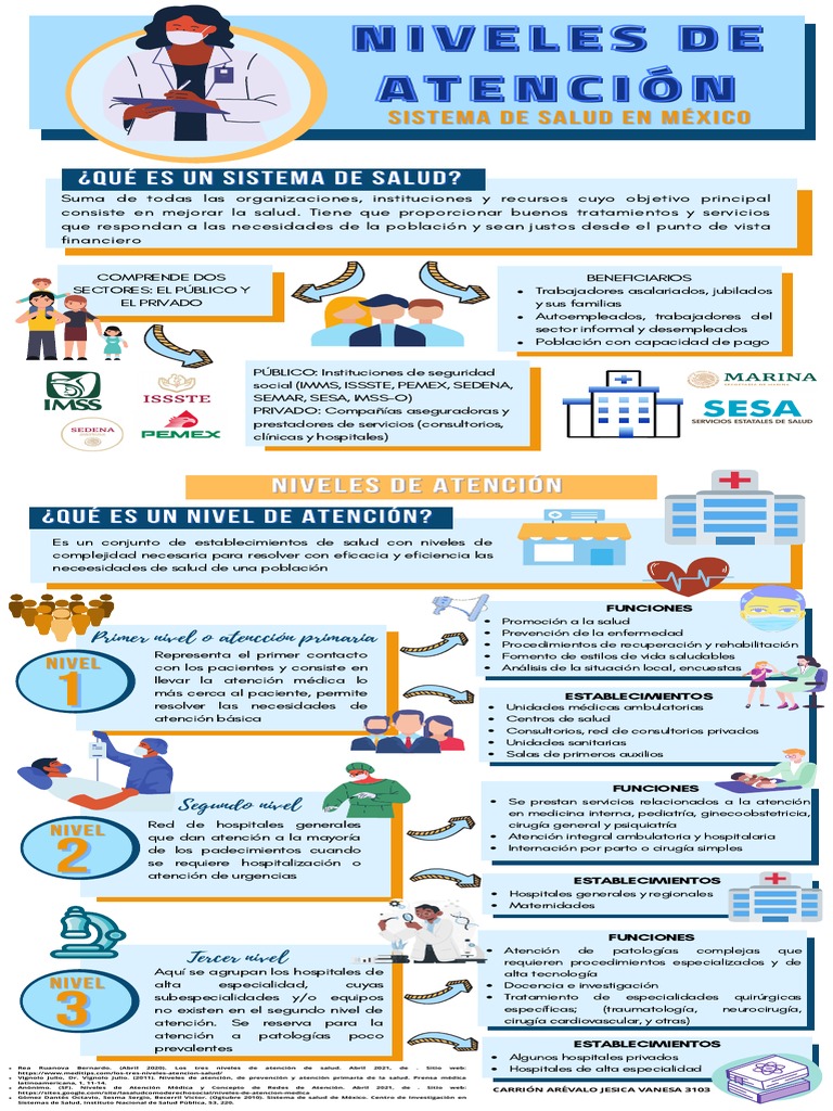 Niveles de Atención en Salud y Funciones | PDF | Hospital | Medicina ...