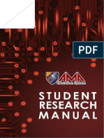 Student Research Manual (2020)