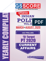 Tpt2020 Current Affairs Yealy Compilation Polity Vol 21