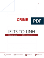 Từ Vựng Chủ Đề Crime- IELTS Tố Linh