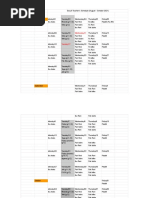 Jadwal Guru Ekskul - Excul Teacher's Schedule