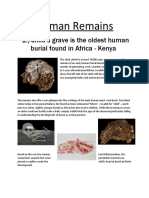 Human Remains (KENYA)