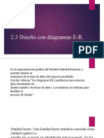 Diseño de bases de datos con diagramas E-R