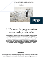 Planificación de la producción con MPS