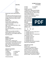 Reading and Writing 4 Q: Skills For Success Unit 3 Student Book Answer Key