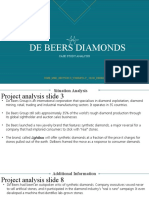 De Beers Diamonds: Case Study Analysis