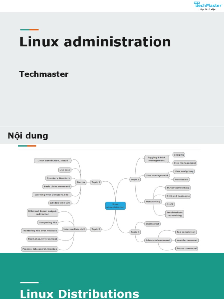 Essential Linux Administration Guide | PDF | Linux Distribution | Linux