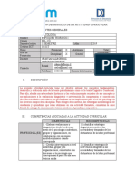 Planificacion Desarrollo Actividad Curricular