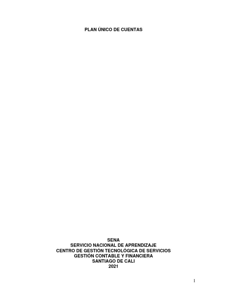 Plan Único de Cuentas 2025: Guía Práctica | PDF | Contabilidad ...