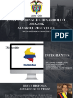 Presentación Plan de Gobierno Uribe