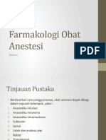 Farmakologi Obat Anestesi