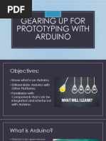 Gearing Up For Prototyping With Arduino