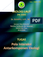 Kuliah 3 - TUGAS - Interaksi Antar Ekosistem Di Laut Tropis - Dr. Zulkifli, S.pi., M.si - 7!10!2020