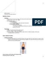 General Orientation of The Body Part 1