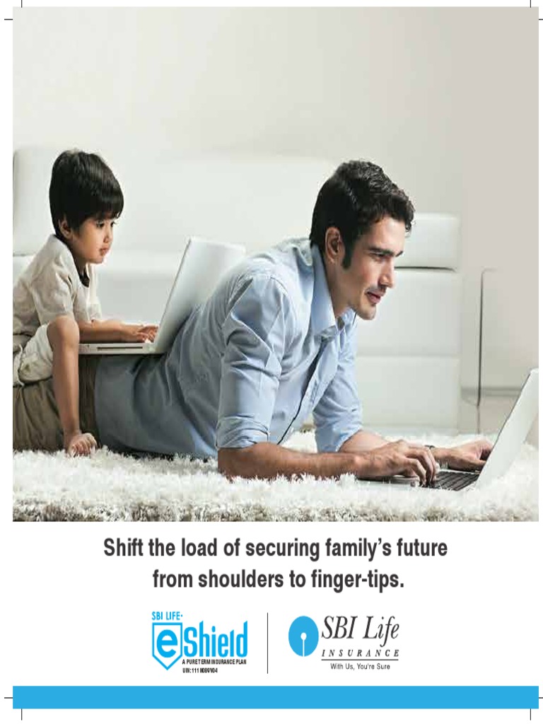 SBI Life - EShield - Brochure | PDF | Tax Refund | Life Insurance