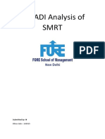 PACADI Analysis of SMRT: Submitted by