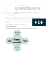 Scaling Techniques Definition: Scaling Technique Is A Method of Placing Respondents in Continuation of Gradual