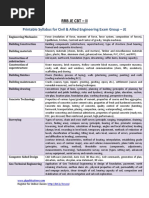 Civil Engineering Basics for Freshers | PDF