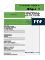 Formularios y Hojas de Respuesta Open Class - Regular - 22 - AA - I