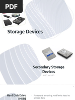 AS Level Computer Science - Storage Devices