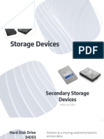 AS Level Computer Science - Storage Devices