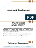 Training and Development