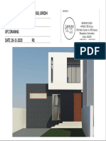 Proposed Residence at Chargo, Giridih Architectural Package GFC Drawing DATE: 28-12-2020 R0