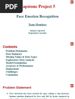 Face Emotion Recognition - Capstone Project