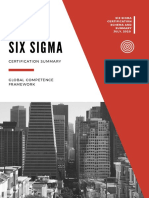 Six Sigma Certification Summary - Aqonta