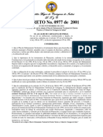 Decreto Pot 2001