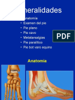 Pie-Generalidades - Radiologia
