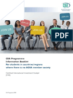 CIIA Programme Information Booklet