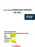 Presentasi Laporan Sarpras 2021