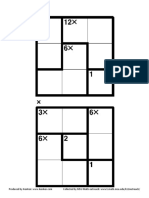 Kenken 3x3 Mult