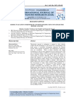 Seismic Evaluation of Reinforced Concrete Building Using Non-Linear Time History Analysis