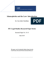 Khaled Beydoun Islamophobia & The Law SSRN-id3364431