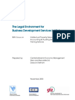 GTZ Vietnam Legal Environment Study Full Report