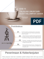 Bab 13 - Tinjauan Umum Dari Audit Kelompok Usaha - Rika Dwi Astuti - 142190020 - Ea-E