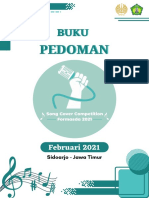 Contoh Buku Pedoman Lomba Cover Lagu