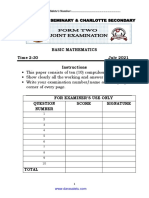 Mathmatcs Joint Form Two