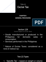 Excise Tax Provisions for Alcoholic Beverages