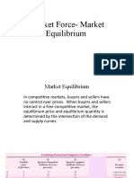 3.3 Market Force - Case and Practice Market Equilibrium