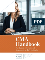 CMA Handbook: Your Guide To Information and Requirements For CMA Certification