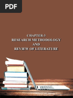 Research Methodology AND Review of Literature: Chapter-3