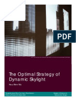 The Optimal Strategy of Dynamic Skylight