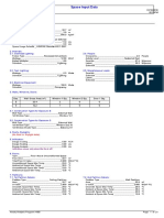 Space Input Data