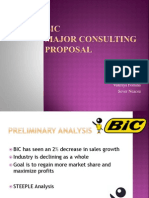 Consulting Proposal: Bic Inc.