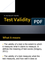 Test Validity 2